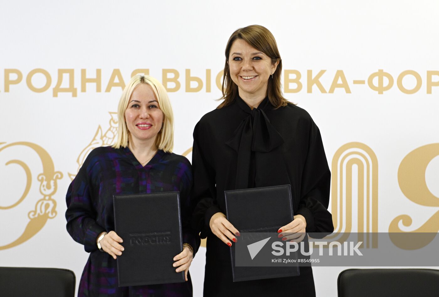 International RUSSIA EXPO forum and exhibition. Ceremony to sign agreement with Russian Ministry of Culture
