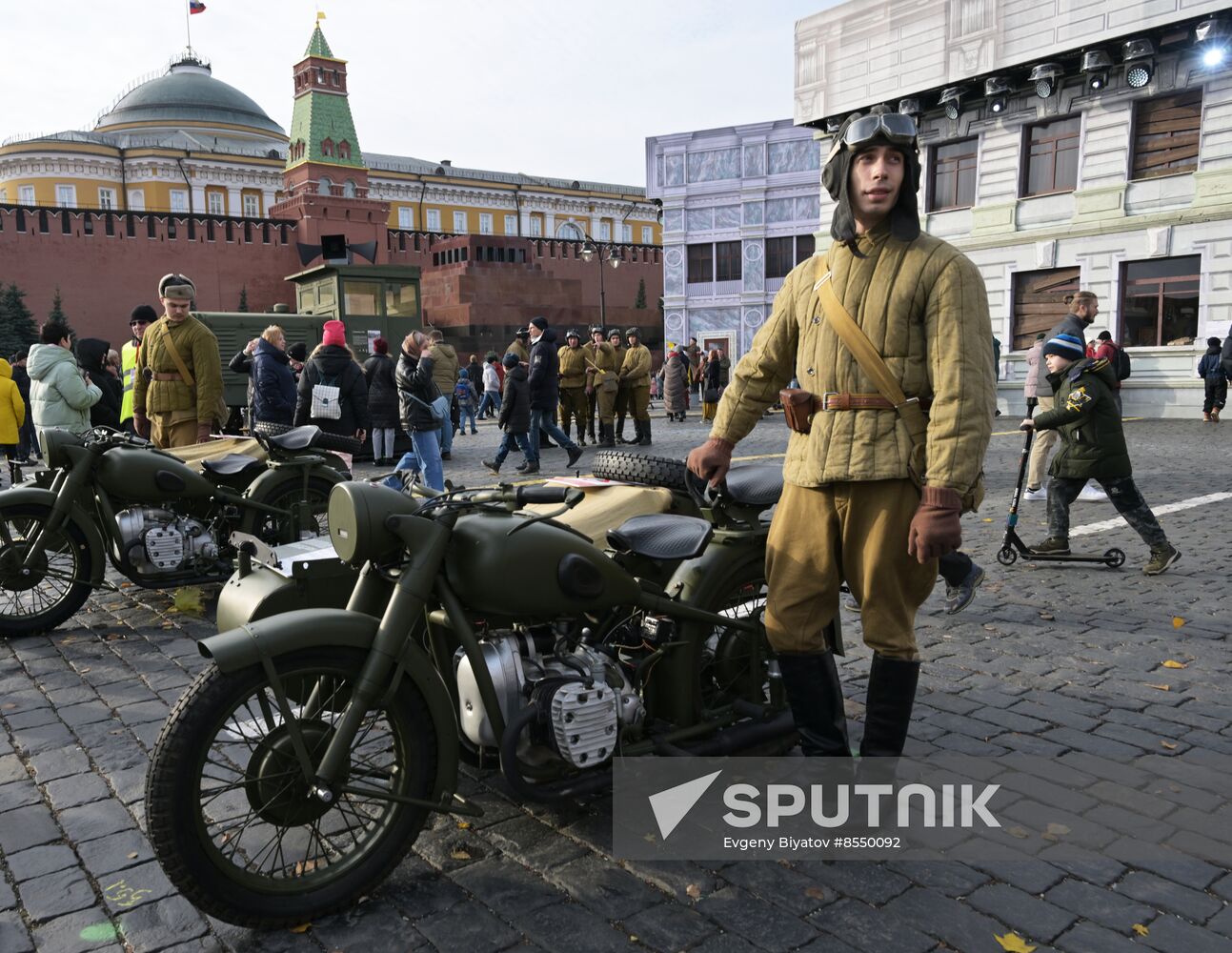 Russia WWII Historical Parade Anniversary