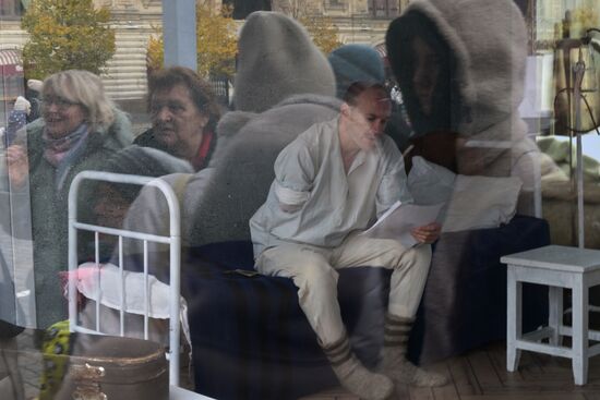 Russia WWII Historical Parade Anniversary