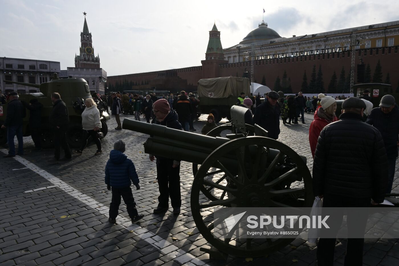 Russia WWII Historical Parade Anniversary