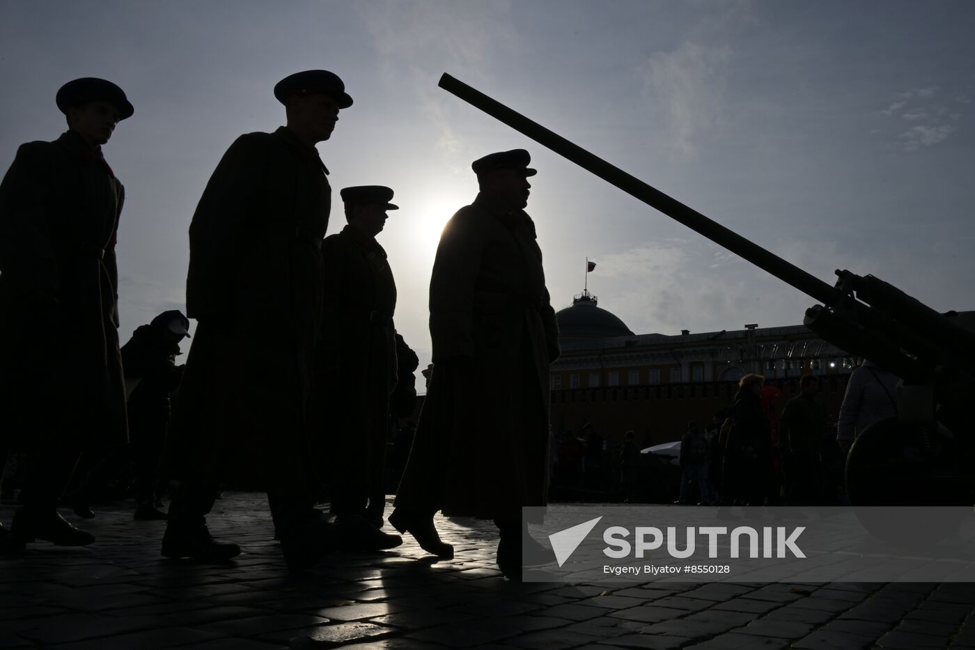 Russia WWII Historical Parade Anniversary