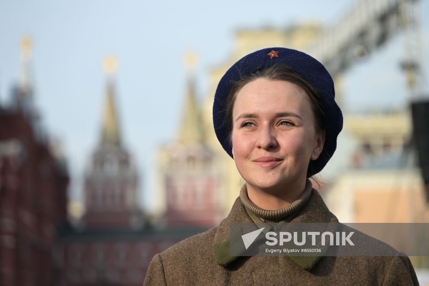 Russia WWII Historical Parade Anniversary