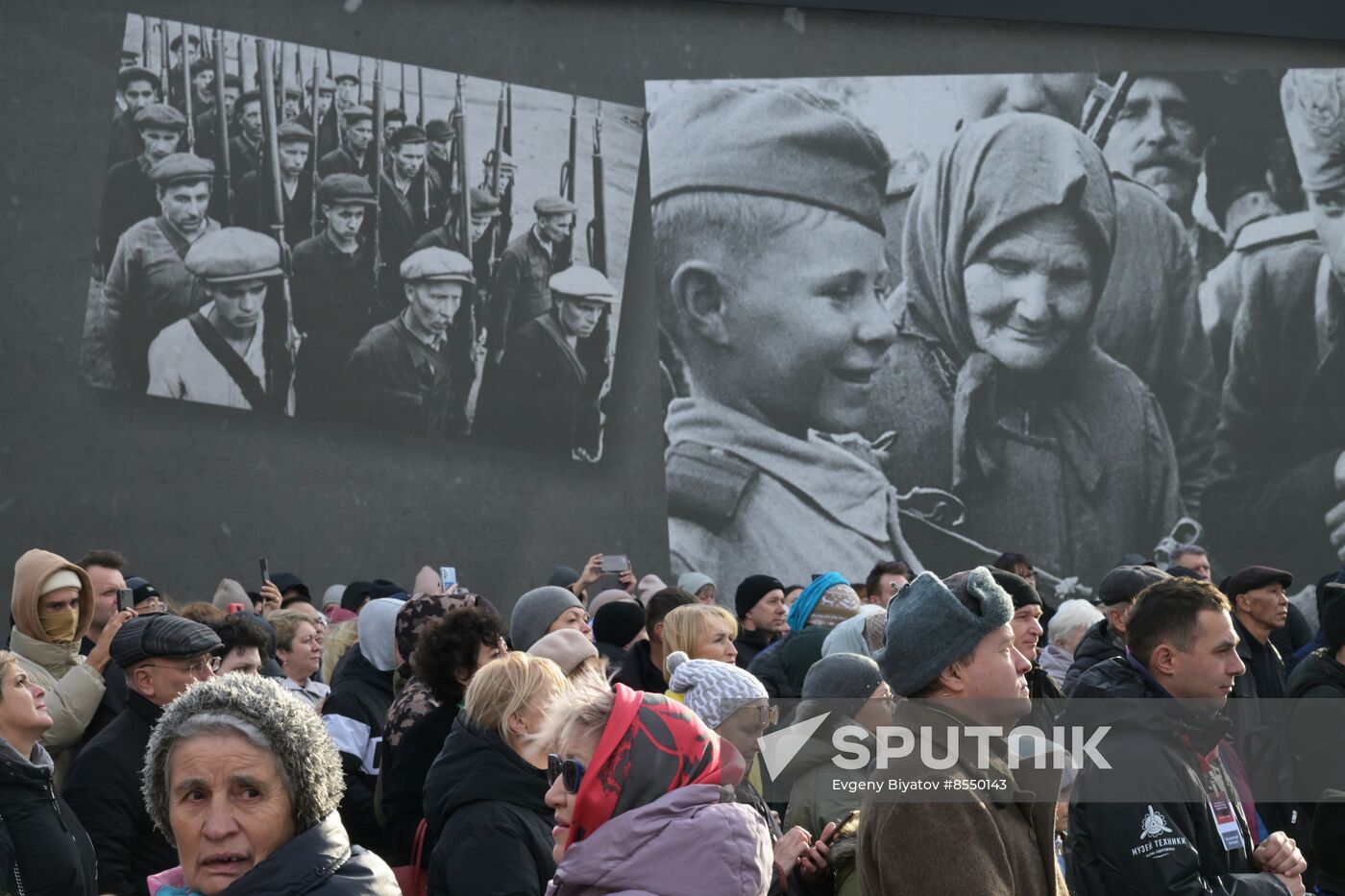 Russia WWII Historical Parade Anniversary