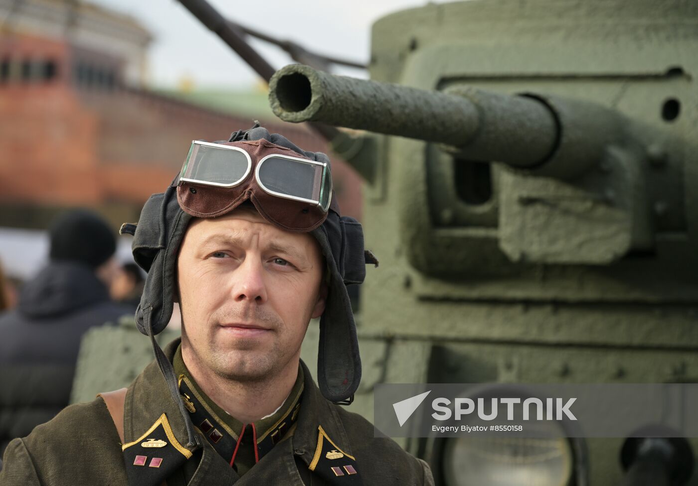 Russia WWII Historical Parade Anniversary