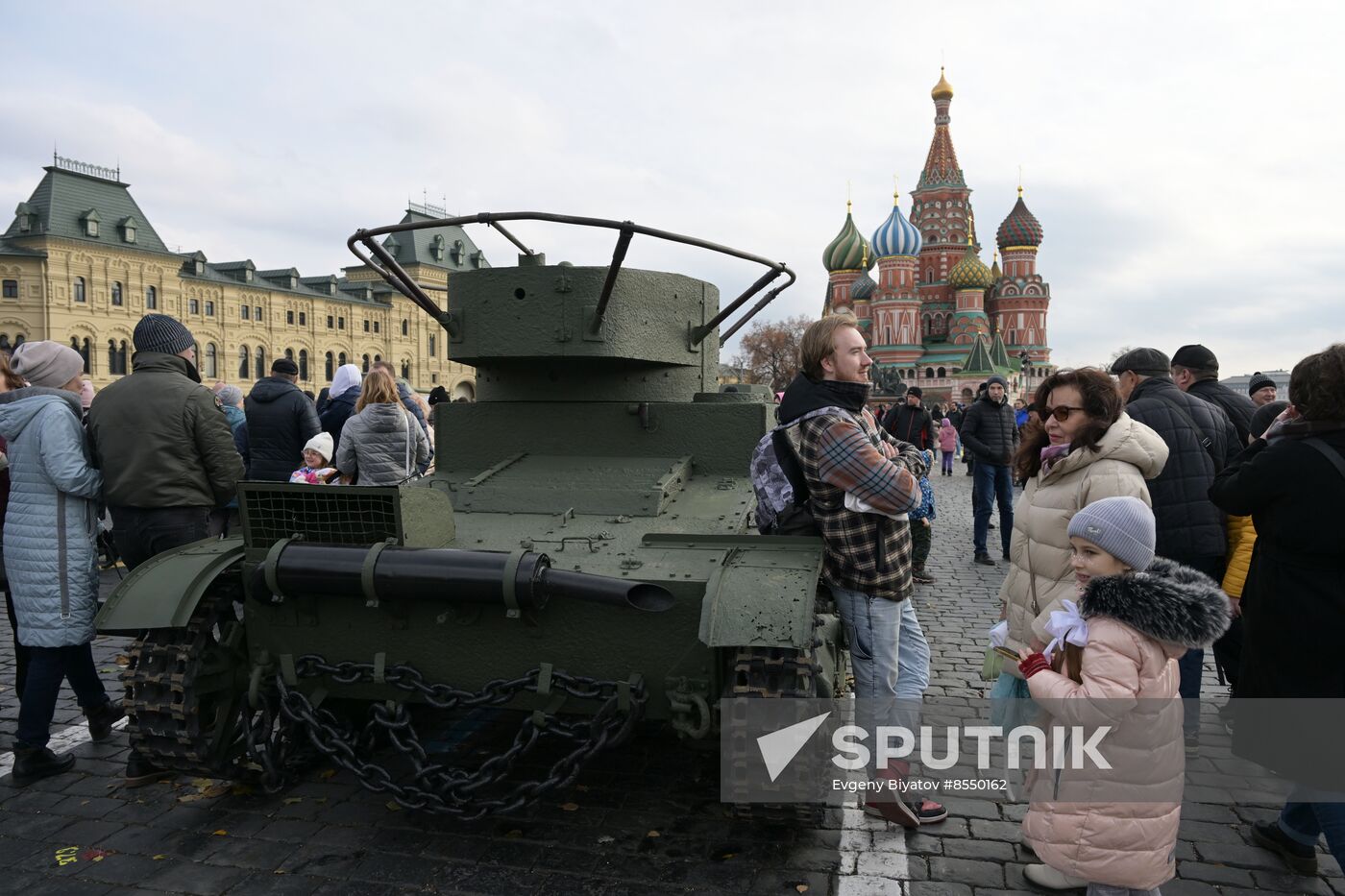 Russia WWII Historical Parade Anniversary
