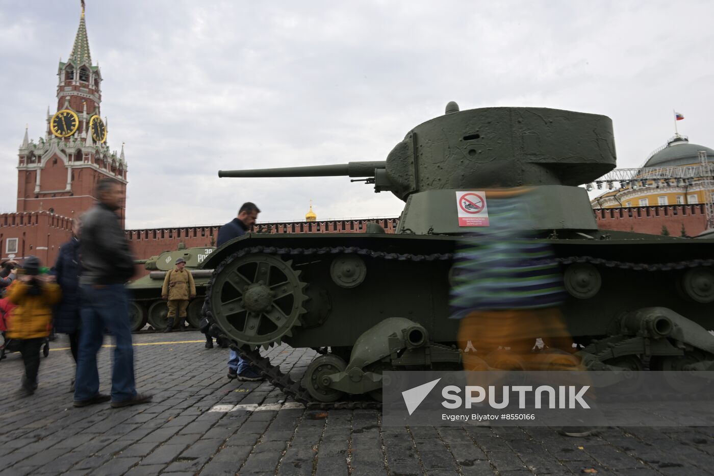 Russia WWII Historical Parade Anniversary