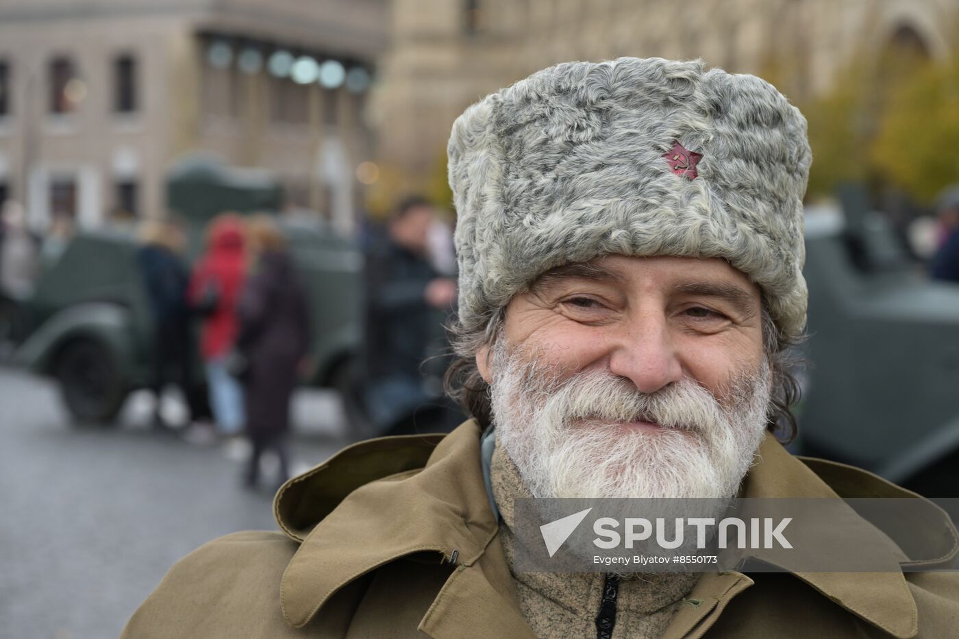 Russia WWII Historical Parade Anniversary