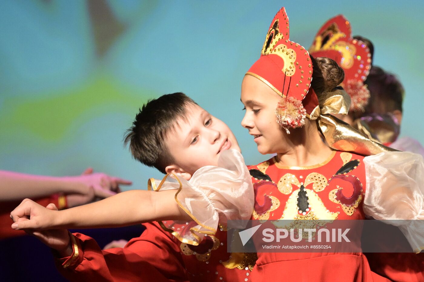 International RUSSIA EXPO forum and exhibition. Wind Rose international children's and youth arts competition