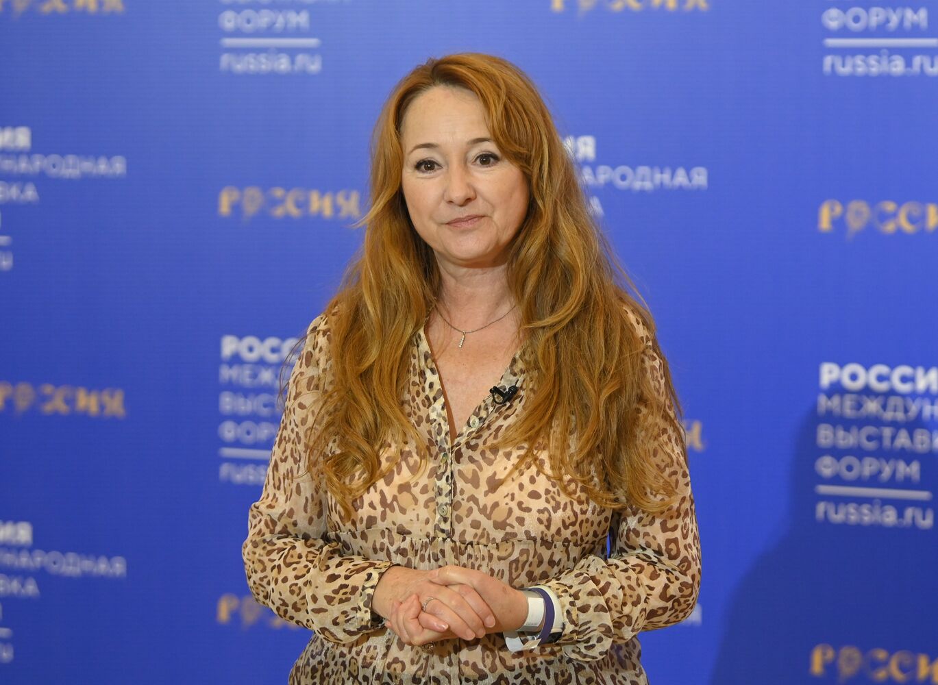 International RUSSIA EXPO Forum and Exhibition. Press scrums