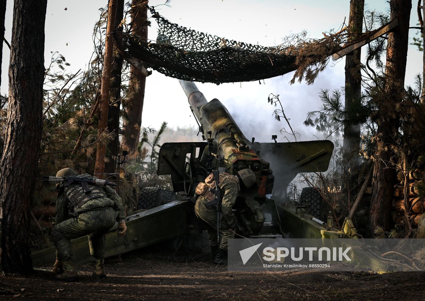 Russia Ukraine Military Operation Howitzers