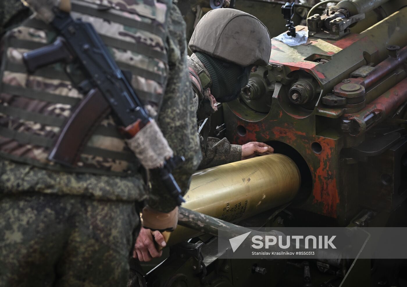 Russia Ukraine Military Operation Howitzers