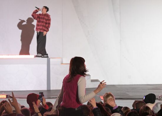 International RUSSIA EXPO forum and exhibition. VK Music concert