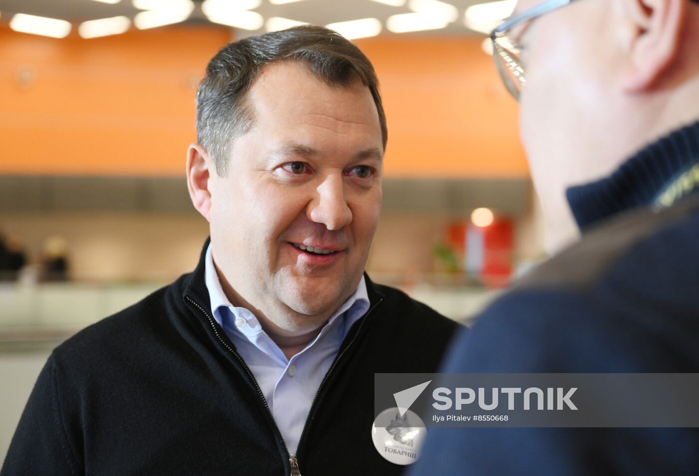 International RUSSIA EXPO Forum and Exhibition. Press scrums