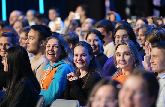 International RUSSIA EXPO forum and exhibition. Knowledge: Pioneers marathon. Knowledge: Motherland track Location: Russia, Moscow. Author: Evgeny Biyatov/Sputnik. International RUSSIA EXPO forum and exhibition. Knowledge: Pioneers marathon. Knowledge: Motherland track
