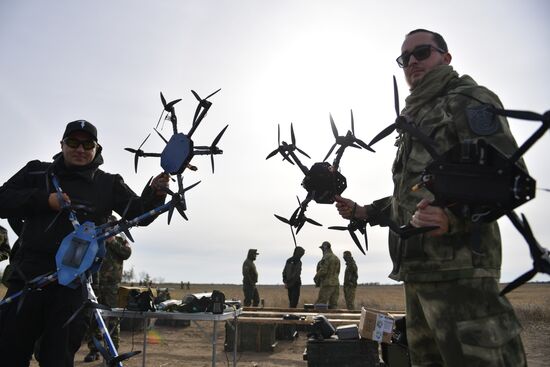 Russia Ukraine Military Operation UAVs