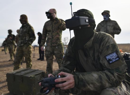 Russia Ukraine Military Operation UAVs