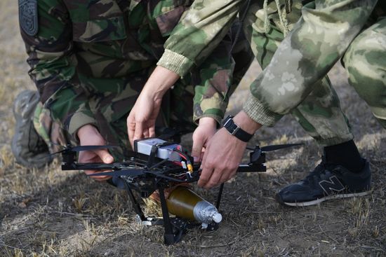 Russia Ukraine Military Operation UAVs