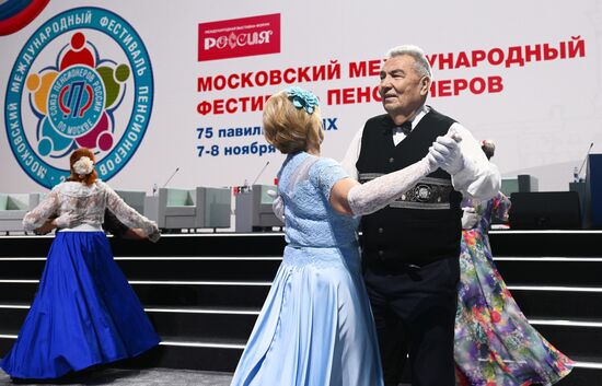 International RUSSIA EXPO forum and exhibition.  Moscow International Festival of Retired Persons