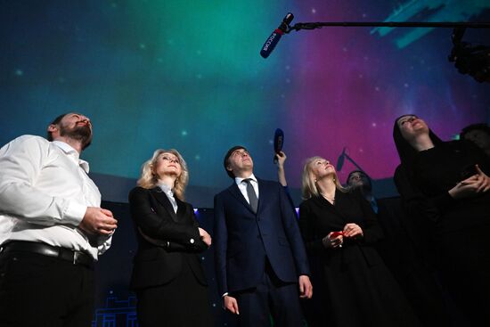 International RUSSIA EXPO forum and exhibition. Opening immersive exhibition Education: Great Changes