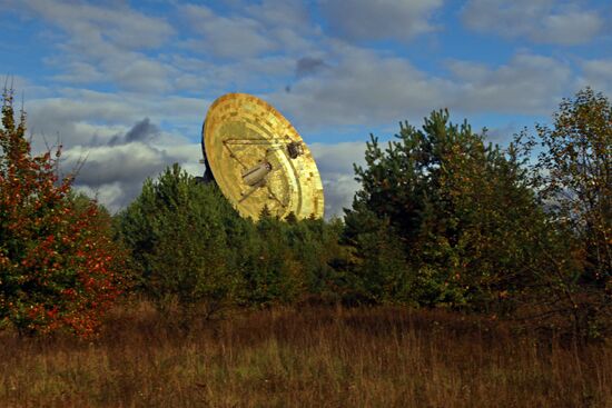 Radio telescope in Kalyazin Observatory
