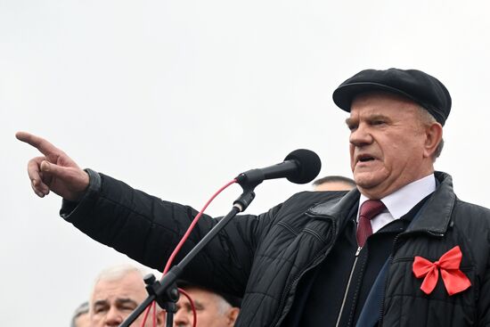 Russia October Revolution Anniversary
