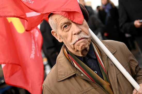 Russia October Revolution Anniversary