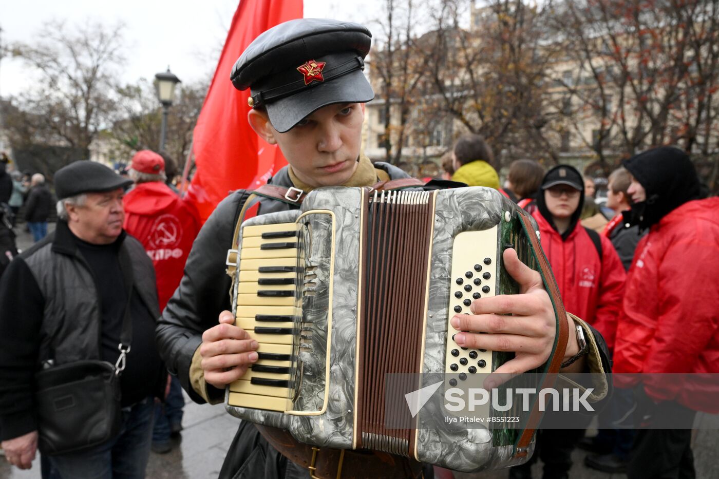 Russia October Revolution Anniversary