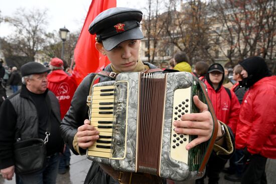 Russia October Revolution Anniversary