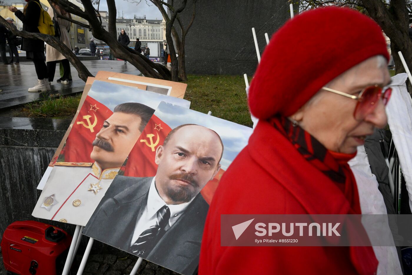 Russia October Revolution Anniversary