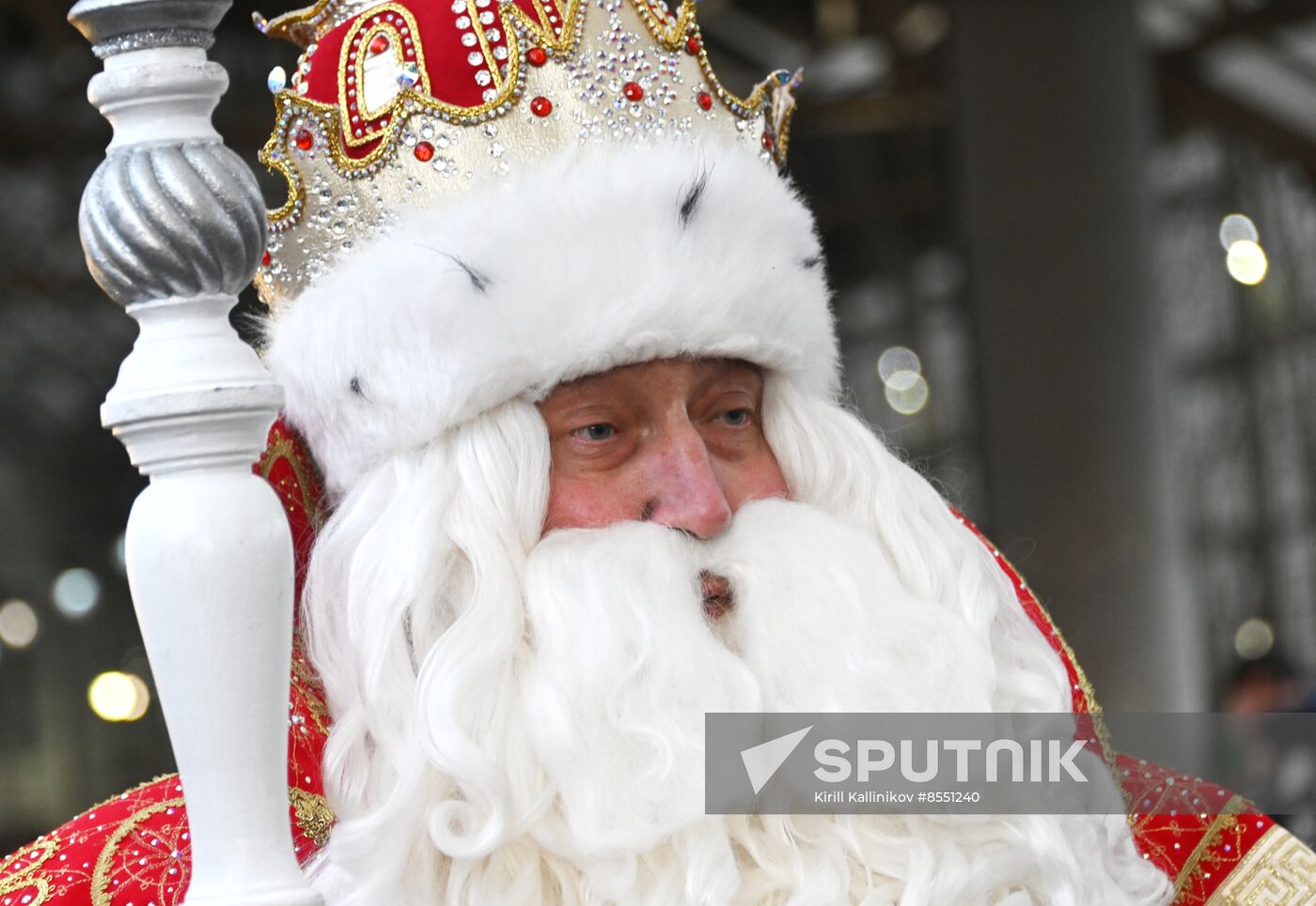 Russia New Year Season Father Frost