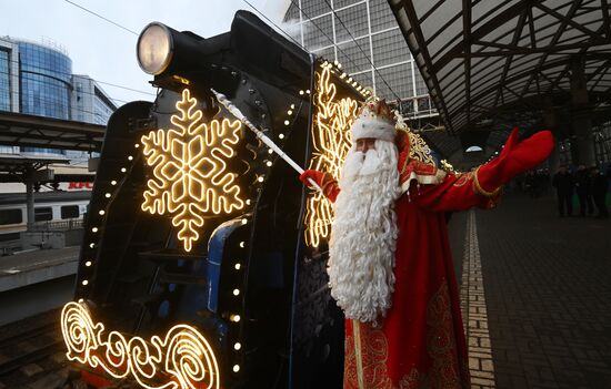 Russia New Year Season Father Frost