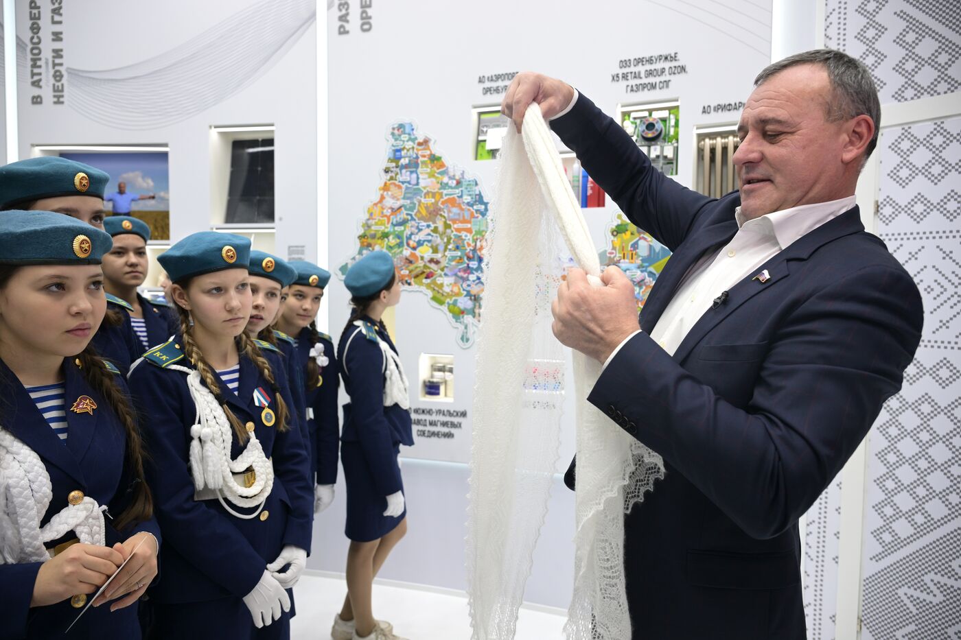 International RUSSIA EXPO forum and exhibition. Meeting with deputies