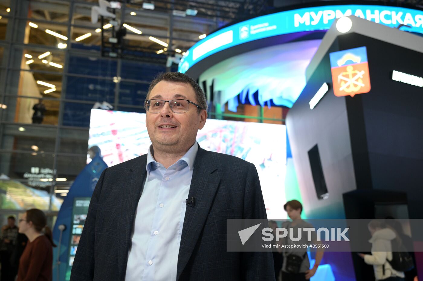 International RUSSIA EXPO forum and exhibition. Meeting with deputies