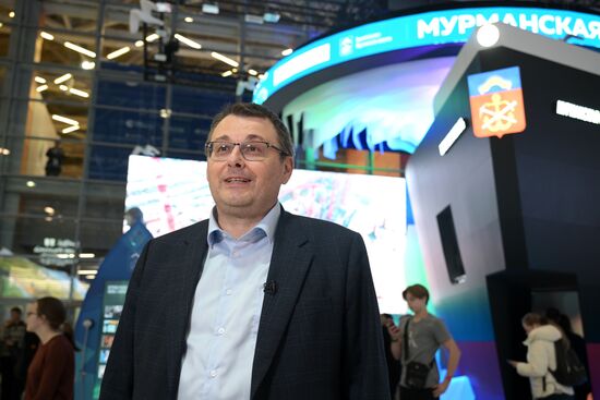 International RUSSIA EXPO forum and exhibition. Meeting with deputies