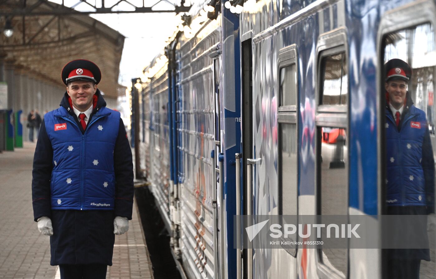 Russia New Year Season Father Frost