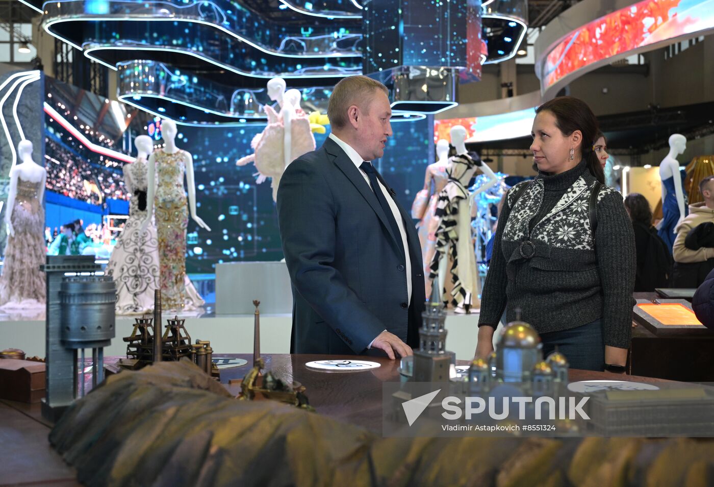 International RUSSIA EXPO forum and exhibition. Meeting with deputies