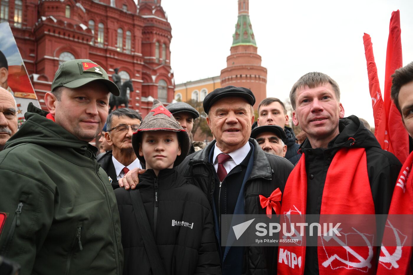 Russia October Revolution Anniversary