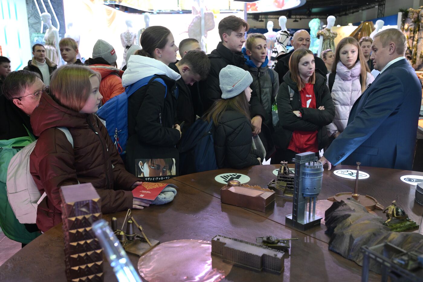 International RUSSIA EXPO forum and exhibition. Meeting with deputies