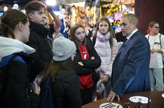 International RUSSIA EXPO forum and exhibition. Meeting with deputies