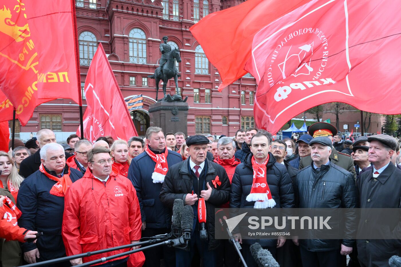 Russia October Revolution Anniversary