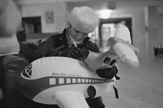 International flight attendant competition in Hungary