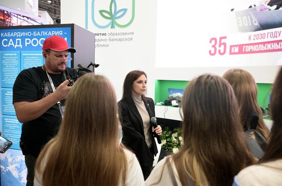 International RUSSIA EXPO forum and exhibition. Meeting with deputies