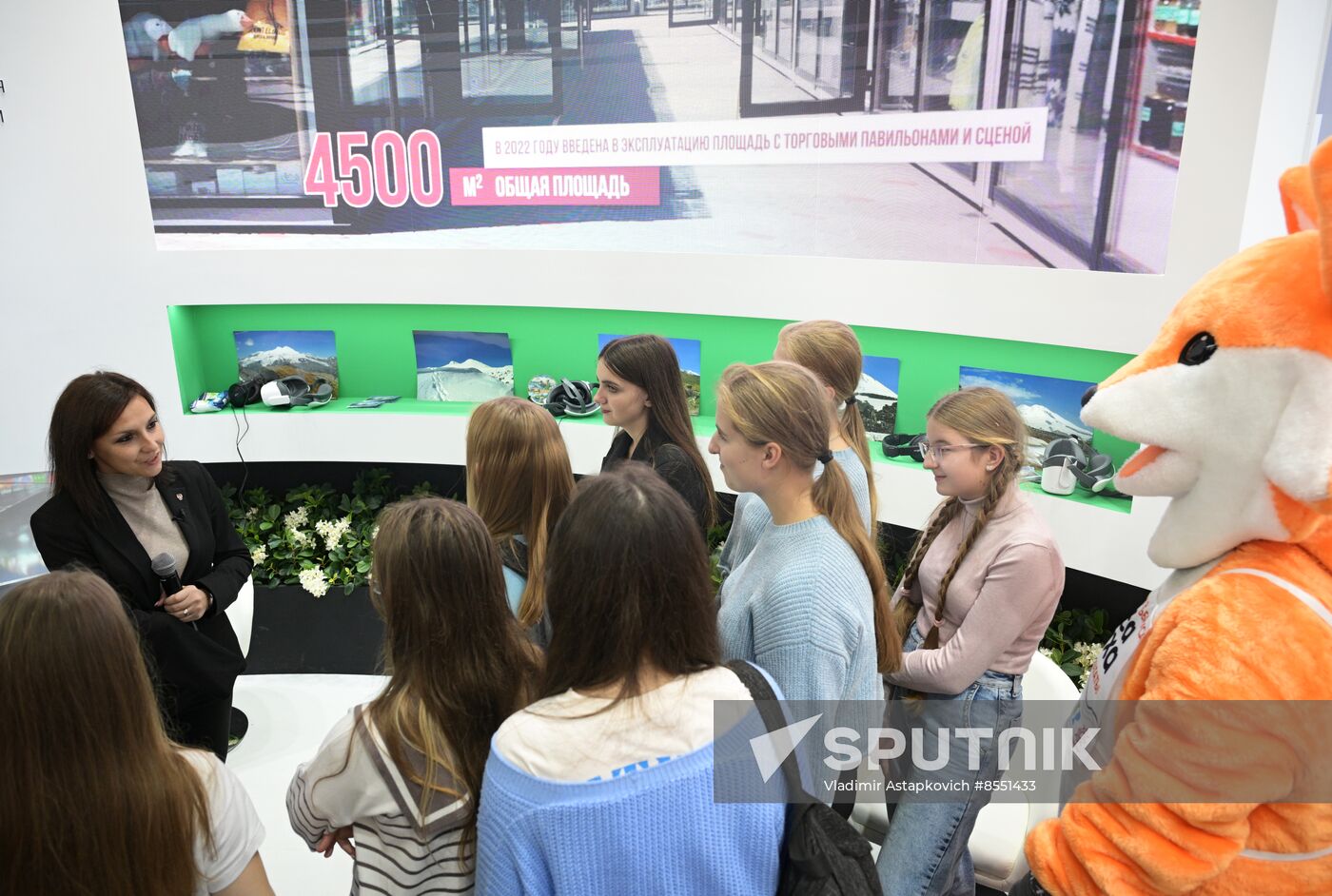 International RUSSIA EXPO forum and exhibition. Meeting with deputies