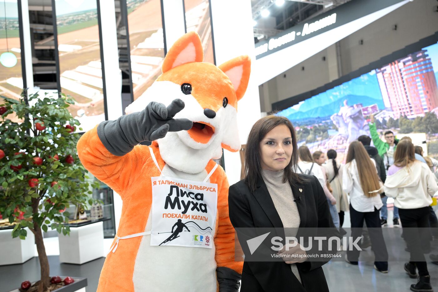 International RUSSIA EXPO forum and exhibition. Meeting with deputies