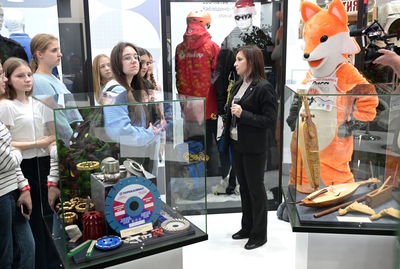 International RUSSIA EXPO forum and exhibition. Meeting with deputies