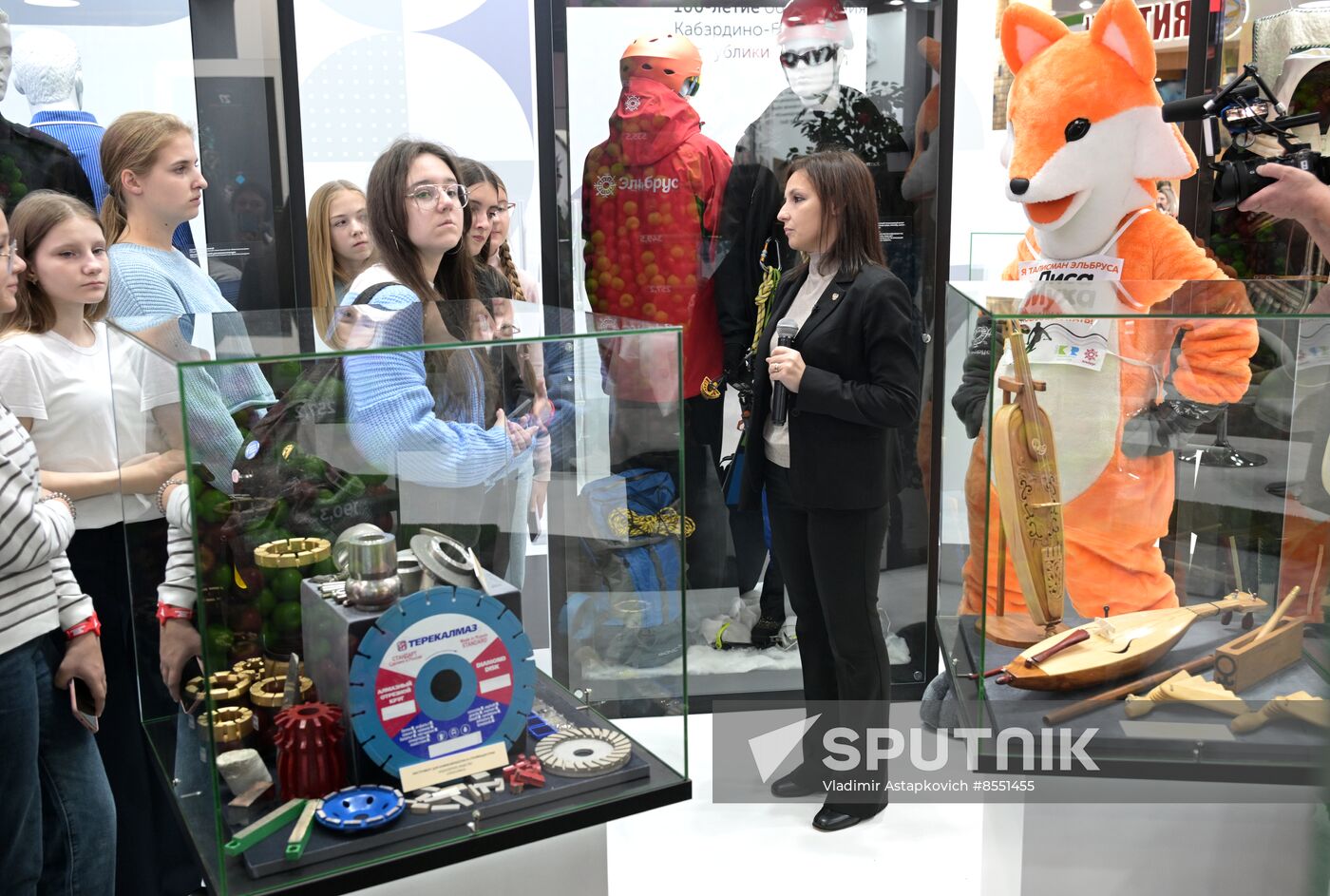 International RUSSIA EXPO forum and exhibition. Meeting with deputies