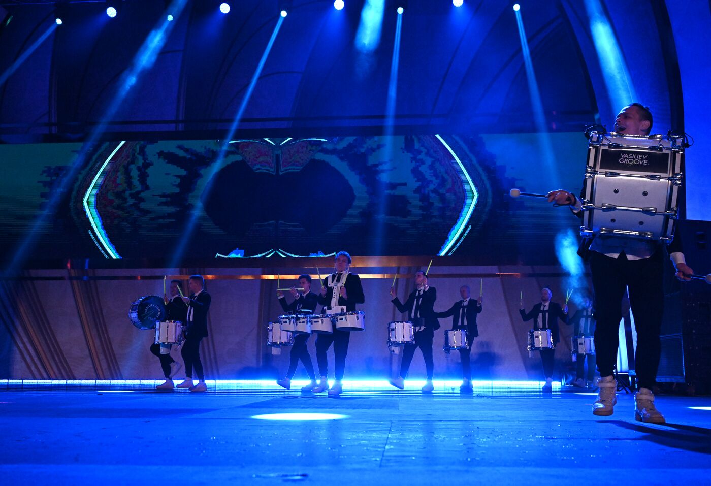 International RUSSIA EXPO forum and exhibition. Opening show of The First in Russia - Land of Opportunities exhibition