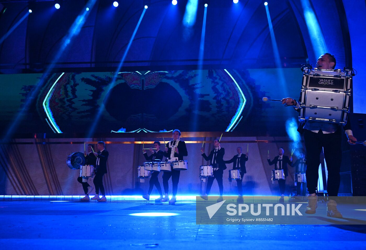 International RUSSIA EXPO forum and exhibition. Opening show of The First in Russia - Land of Opportunities exhibition