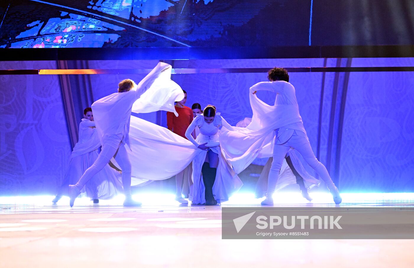 International RUSSIA EXPO forum and exhibition. Opening show of The First in Russia - Land of Opportunities exhibition