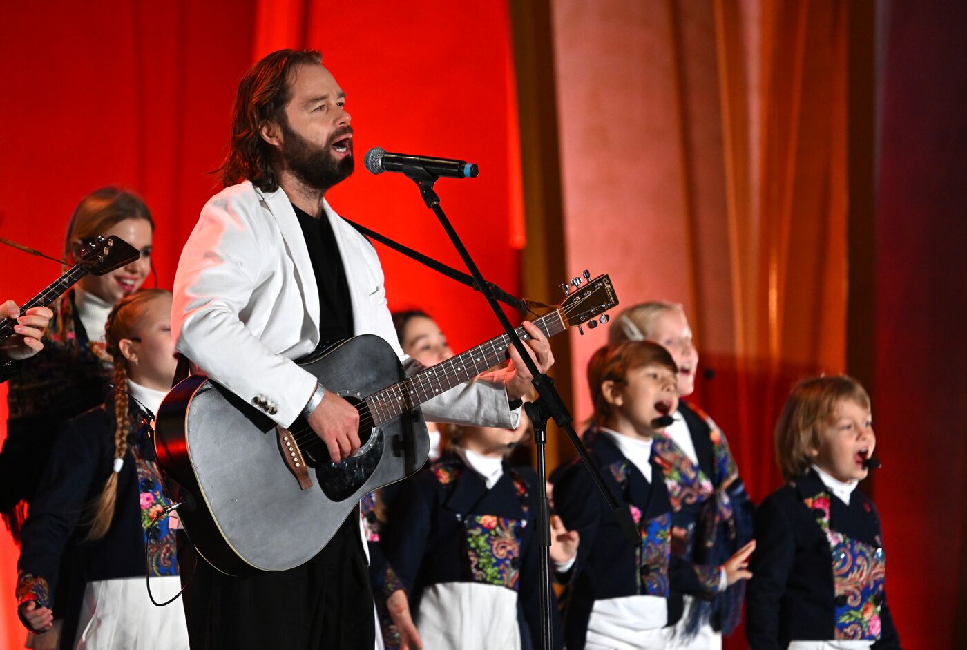 International RUSSIA EXPO forum and exhibition. Opening show of The First in Russia - Land of Opportunities exhibition